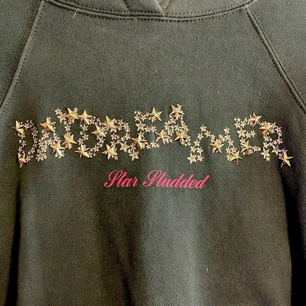 Daydreamer Star Studded Hoodie Grunge Sweatshirt small. NWT - Picture 2 of 2